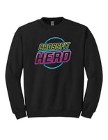 Crossfit Herd Neon Sign - Gildan® - Heavy Blend™ Crewneck Sweatshirt