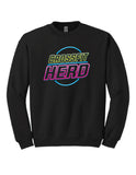 Crossfit Herd Neon Sign - Gildan® - Heavy Blend™ Crewneck Sweatshirt