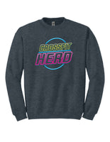 Crossfit Herd Neon Sign - Gildan® - Heavy Blend™ Crewneck Sweatshirt