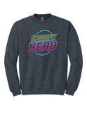 Crossfit Herd Neon Sign - Gildan® - Heavy Blend™ Crewneck Sweatshirt