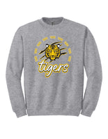 Tigers Circular - Gildan® - Heavy Blend™ Crewneck Sweatshirt
