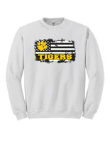 Tigers Flag - Gildan® - Heavy Blend™ Crewneck Sweatshirt
