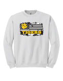 Tigers Flag - Gildan® - Heavy Blend™ Crewneck Sweatshirt