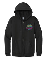 Crossfit Herd Neon Sign - Gildan® - Heavy Blend™ Full-Zip Hooded Sweatshirt