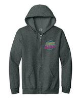 Crossfit Herd Neon Sign - Gildan® - Heavy Blend™ Full-Zip Hooded Sweatshirt