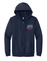 Crossfit Herd Neon Sign - Gildan® - Heavy Blend™ Full-Zip Hooded Sweatshirt
