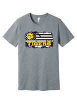 Tigers Flag - BELLA+CANVAS ® Unisex Jersey Short Sleeve Tee