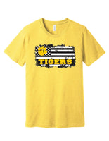 Tigers Flag - BELLA+CANVAS ® Unisex Jersey Short Sleeve Tee