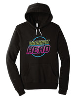 Crossfit Herd Neon Sign - BELLA+CANVAS ® Unisex Sponge Fleece Pullover Hoodie