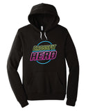 Crossfit Herd Neon Sign - BELLA+CANVAS ® Unisex Sponge Fleece Pullover Hoodie