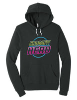 Crossfit Herd Neon Sign - BELLA+CANVAS ® Unisex Sponge Fleece Pullover Hoodie