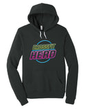 Crossfit Herd Neon Sign - BELLA+CANVAS ® Unisex Sponge Fleece Pullover Hoodie