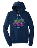 Crossfit Herd Neon Sign - BELLA+CANVAS ® Unisex Sponge Fleece Pullover Hoodie