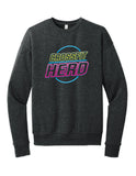 Crossfit Herd Neon Sign - BELLA+CANVAS ® Unisex Sponge Fleece Drop Shoulder Sweatshirt