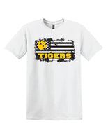 Tigers Flag - Gildan® - Heavy Cotton™ 100% Cotton T-Shirt