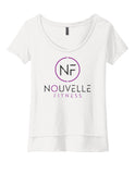 Nouvelle Fitness (Scoop Neck Tee)