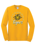 Tigers Circular - Gildan® - Heavy Cotton™ 100% Cotton Long Sleeve T-Shirt