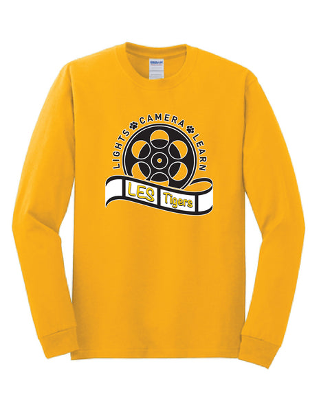 Lights, Camera, Learn - Gildan® - Heavy Cotton™ 100% Cotton Long Sleeve T-Shirt