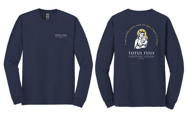 Totus Tuus Homeschool Academy (Cotton Long Sleeve T-Shirt)