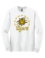 Tigers Circular - Gildan® - Heavy Cotton™ 100% Cotton Long Sleeve T-Shirt