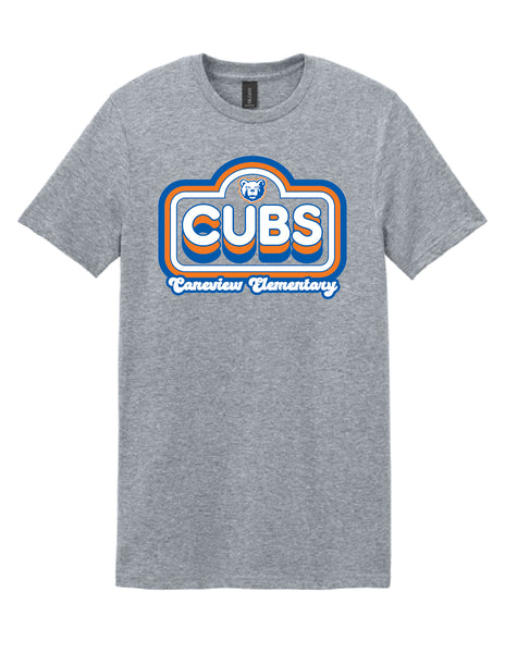 Caneview Elementary - Cubs Repetitive Logo