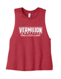 Vermilion Crossfit - Barbell (Crop Tank)