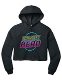 Crossfit Herd Neon Sign - BELLA+CANVAS ® Women’s Sponge Fleece Cropped Fleece Hoodie