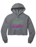 Crossfit Herd Neon Sign - BELLA+CANVAS ® Women’s Sponge Fleece Cropped Fleece Hoodie