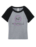 Nouvelle Fitness (Micro Rib Raglan Baby Tee)