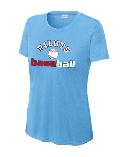 Pilots Baseball 2024 - Ladies PosiCharge® Competitor™ Tee