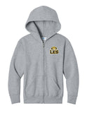 LES Tigers - Full Zip Fleece Hooded Jacket