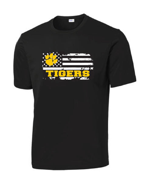 Tigers Flag - Sport-Tek® PosiCharge® Competitor™ Tee