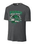 Parks Middle School Gators 2026 - Short Sleeve Dry Fit Tee