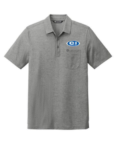 C-Innovation Oceanside Heather Pocket Polo
