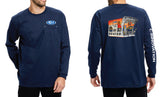 C-Innovation Men's Flame Resistant Long Sleeve Pocket T-Shirt
