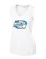 LA Brute Force - Ladies Sleeveless PosiCharge® Competitor™ V-Neck Tee
